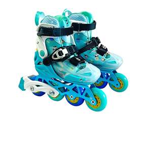 Giá rẻ Giá bán buôn trẻ em người lớn có thể điều chỉnh 4 PU bánh xe con lăn giày trượt băng Chất lượng cao <span class=keywords><strong>hot</strong></span> Quad <span class=keywords><strong>Inline</strong></span> <span class=keywords><strong>Skate</strong></span> cho bán - Product Image 5