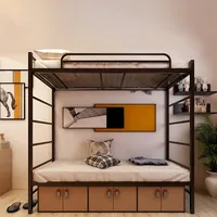 Huihong ODM Dormitory Loft Bunk Beds Frame Sale