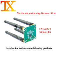 Module d'ancrage UWB PDOA TXUA9014 TXUA9034 du fabricant, 360 degrés CH2 TOF PDOA AOA Follow-me pour dispositif de suivi automatique