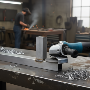 Disque de ponçage non tissé compressé Fervi 125 mm pour le ponçage des métaux - Product Image 3