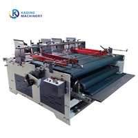 Type de pression semi-automatique boîte de carton pliant collant la machine pour la boîte ondulée