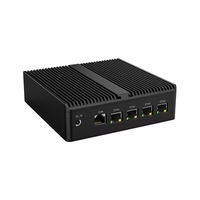 Guanfeng Meilleure vente Routeur pare-feu sans ventilateur G30W 4Lan 2.5G DDR5 N100 Routage souple Pfsense Linux Support 4G/5G/WIFI