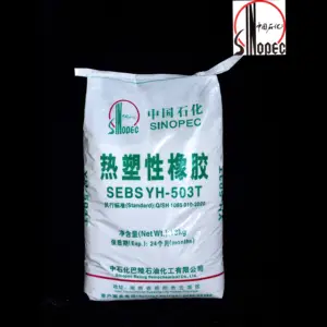 Sinopec SEBS Yh-503/503T Thermoplastic Elastomer for coating material