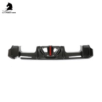 Diffuseur arrière de lumière LED en carbone sec pour BMW G80 G82 M3 M4