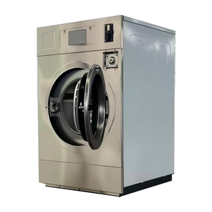Lavadora de Ropa Comercial de Carga Frontal, Totalmente Automática, de Acero Inoxidable, de 25 kg, con Monedero, Eléctrica, <span class=keywords><strong>Precio</strong></span> de Fábrica - Product Image 2