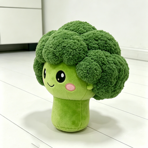 Peluche de brócoli personalizado, muñeco de peluche de verdura verde, almohada suave de brócoli, peluches de brócoli de dibujos animados. - Product Image 1