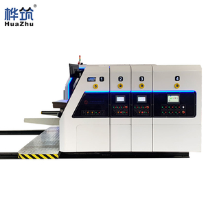 Tự động huazhu thông minh trái cây hộp <span class=keywords><strong>carton</strong></span> làm cho máy <span class=keywords><strong>flexo</strong></span> 1/2/3/4 màu sắc in khía die-cắt máy móc - Product Image 1