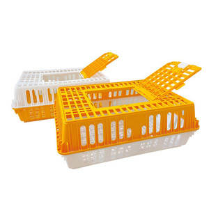 Vente en gros Boîte de roulement pour poussins Caisse de transport de volailles vivantes en plastique neuve résistante à la pression Cage à poulets - Product Image 3