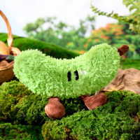 Nouveaux jouets en peluche en forme de pastèque pour chats et chiens d'intérieur avec son, jouets à mâcher pour animaux de compagnie pour le nettoyage des dents