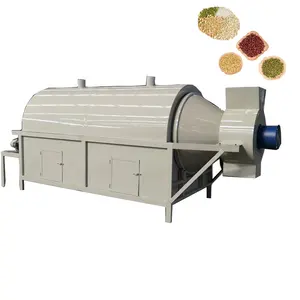 Secador e deshidratante de alimentos agrícola, máquina de secagem de grãos de cereal com baria de trigo