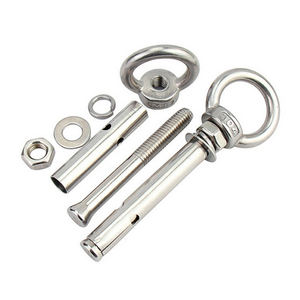 Boulon à œil de levage en acier inoxydable 304 316 de haute qualité, boulon <span class=keywords><strong>d</strong></span>'expansion <span class=keywords><strong>d</strong></span>'ancre en béton avec anneau et crochet fermé - Product Image 3