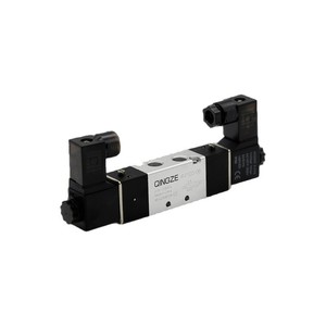 Vanne solénoïde pneumatique Qingze 4V120-06, taille de port 1/2 pouce, pour vanne de régulation de gaz - Product Image 1