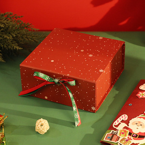 Nueva llegada caja de regalo 3D personalizada caja de papel barata embalaje caramelo manzana joyería de Navidad hecha materiales reciclados buen precio reloj - Product Image 6
