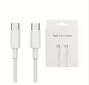 สายชาร์จเร็ว Type C to Type C PD 20w สายดาต้า USB Type C สำหรับโทรศัพท์มือถือและแท็บเล็ต - Product Image 1