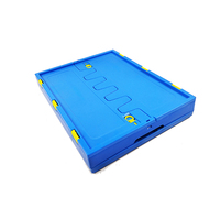 Caisses de stockage pour palettes, aspect bois, plastique pliable, empilable, pliable, en PP, pour fruits et légumes, en maille pliable