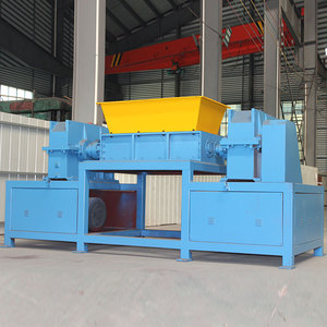 High Efficiency Automatic Double Shaft Shredder for Scrap <b>Tires</b> and Plastic Multifunctional Crushing <b>Machine</b> Wee Scrap <b>Tires</b> Pla - Product Image 3