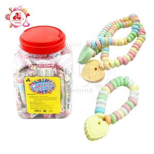 18g Dextrose Bracelet <strong>Candy</strong> Heart Shape <strong>Necklace</strong> in Jar - Product Image 1