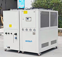 Refroidisseur d'eau industriel refroidi par air de 10 CV pour le refroidissement des équipements optoélectroniques semi-conducteurs