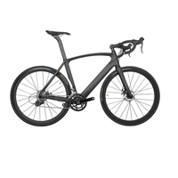 Vélo de route en carbone DENGFU FM099 Shi 105 noir avec freins à disque et cadre en carbone