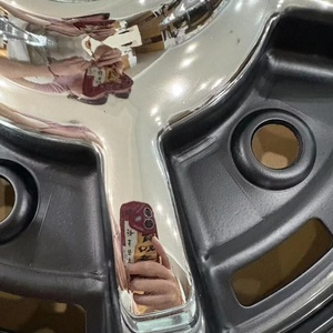 铬和黑色经典钢轮15英寸5x205轮辋5 205多个尺寸4.5x15 5.5x15 8x15 - Product Image 3