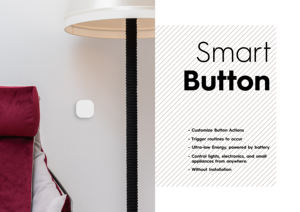 Bouton intelligent sans fil Tuya ZigBee <span class=keywords><strong>RTS</strong></span> MOES pour scènes domestiques, interrupteur mural - Product Image 2