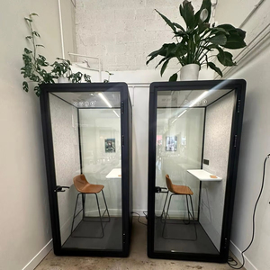 Prix usine <span class=keywords><strong>Petite</strong></span> boîte <span class=keywords><strong>de</strong></span> bureau <span class=keywords><strong>Cabine</strong></span> téléphonique portable Espace <span class=keywords><strong>de</strong></span> travail privé Boîte modulaire Conception <span class=keywords><strong>de</strong></span> bureau mobile Facile à installer - Product Image 1