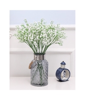 Künstliche Schleierkraut-Blumen für Heim- und Partydekoration, Hochwertige Plastik-Gypsophila-Blumenzweige zu Günstigen Preisen für Hochzeiten