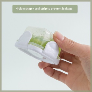 Contenedores Cuadrados <span class=keywords><strong>Mini</strong></span> de 60 ml para Almacenamiento de Alimentos en el <span class=keywords><strong>Congelador</strong></span>, Caja para Alimentos, Contenedor de Almacenamiento para Refrigerador - Product Image 3