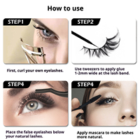 Faux cils en bande complète 3D œil de chat, imperméables, personnalisables, 10 paires, style volume moelleux, réutilisables, avec logo personnalisé, vente en gros
