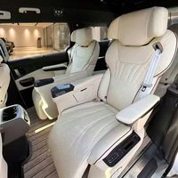 Asiento Eléctrico de Lujo para Pasajeros, Personalización Integral, Cuero Genuino, con Masaje, Calefacción, Ventilación y Reclinación Integrados