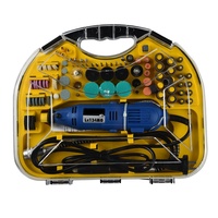 Ensemble de meuleuses électriques 211 pièces, technologie de batterie au lithium rechargeable, vitesse variable en continu, meulage, polissage, gravure