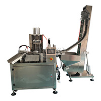 Machine à haute efficacité pour l'insertion de joints en plastique pour bouchons / machine à joints pour bouchons / machine à joints pour couvercles