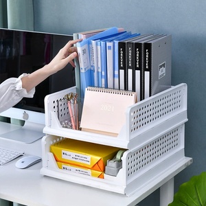 OWNSWING <strong>Stackable</strong> Foldable <strong>Wardrobe</strong> <strong>Storage</strong> Organizer Plastic White <strong>Wardrobe</strong> Shelves Box Clothes Drawer <strong>Storage</strong> for Home - Product Image 1