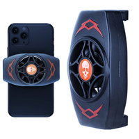 Utilisation en extérieur jouer à des jeux regarder des vidéos lumière LED portable ventilateur de refroidissement ABS radiateur de téléphone portable pour téléphone