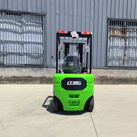 Chariots élévateurs électriques économiques 1000kg 2000kg chariot élévateur électrique complet avec chargeur de batterie
