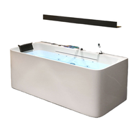 Baignoire portable pour la maison, pour bain profond, idéale pour les petits appartements, en acrylique, chauffage à température constante, 20 gallons