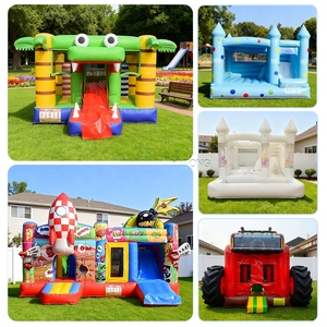 Bouncy <span class=keywords><strong>Inflatable</strong></span> lâu đài với trượt giá rẻ nhà bị trả lại trong nhà giá cả phải chăng nhảy lâu đài cho trẻ em - Product Image 5