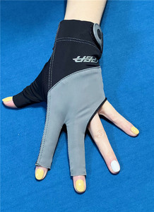CPBA Billiards Glove 3 Finger Pool Glove Left Hand Durable Stitched Nylon Water Resistant Portable Snooker Cue Sport Glove for - Product Image 5