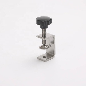 Pince de serrage en C robuste en acier inoxydable 304 pour le travail du bois, à larges mâchoires, surface polie, taille personnalisée - Product Image 2