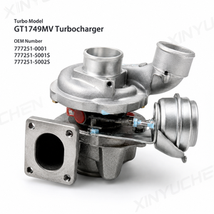 Turbocompressore GT1749MV 71724094 777251-5001S per <span class=keywords><strong>Alfa</strong></span> <span class=keywords><strong>Romeo</strong></span> 147 Fiat <span class=keywords><strong>Bravo</strong></span> 1.9 JTD JTDM Motore Diesel - Product Image 1