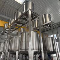 Cuve de cuisson commerciale LUOKE pour lait de soja, chauffage à la vapeur, machine à préparer le tofu frit et les bouffées de soja