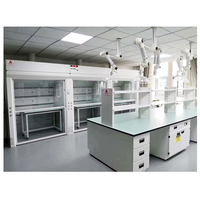 1 évier de table murale de laboratoire de haute qualité, certifié SEFA, banc latéral de 8M