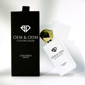 Wholesale Custom <b>Empty</b> Crimp 30ml Square White Perfume <b>Spray</b> <b>Bottles</b> 50ml 100ml Elegant Glass Perfume <b>Bottle</b> with Irregular Lids - Product Image 6