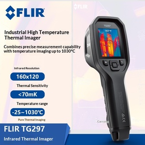FLIR TG275/TG267/TG297 เครื่องวัดอุณหภูมิอินฟราเรดอุตสาหกรรมแบบอุณหภูมิสูง กล้องถ่ายภาพความร้อน IP64 พอร์ต USB สำหรับใต้พื้น - Product Image 5