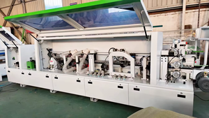 Machine de chantournage automatique à 8 fonctions avec pré-fraisage/ébarbage/suivi pour la production de meubles en bois - Product Image 3