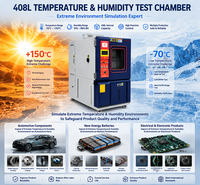 Appareil électronique de mesure de la température et de l'humidité avec protection IP65, haute précision 1%, 380V, -40~+150°C, 20%~98% HR