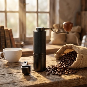 Molinillo <span class=keywords><strong>de</strong></span> Café Manual Directo <span class=keywords><strong>de</strong></span> Fábrica, con Muelas SUS420, <span class=keywords><strong>de</strong></span> Alta Precisión, para Espresso y Pour Over, OEM ODM Marca Privada - Product Image 1