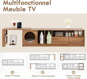Mobile TV Moderno Personalizzabile per Arredamento Soggiorno, con Funzionalità Avanzate, Vendita all'Ingrosso per Rivenditori - Product Image 2