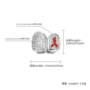 Temus, série de bagues en zircon à <span class=keywords><strong>double</strong></span> ensemble, best-seller, tendance et personnalisée, avec glaçure colorée, pour un usage quotidien en Europe - Product Image 4