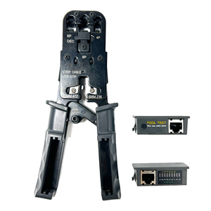 ราคาโรงงาน เครื่องมือเครือข่ายอเนกประสงค์เหล็ก RJ11 RJ12 RJ45 ขายดี เครื่องมือเครือข่ายคอมพิวเตอร์ รองรับการปรับแต่ง OEM - Product Image 4